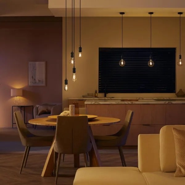 LED Dimmelhető izzó Philips Hue WHITE AMBIANCE ST72 E27/7W/230V 2200-4500K
