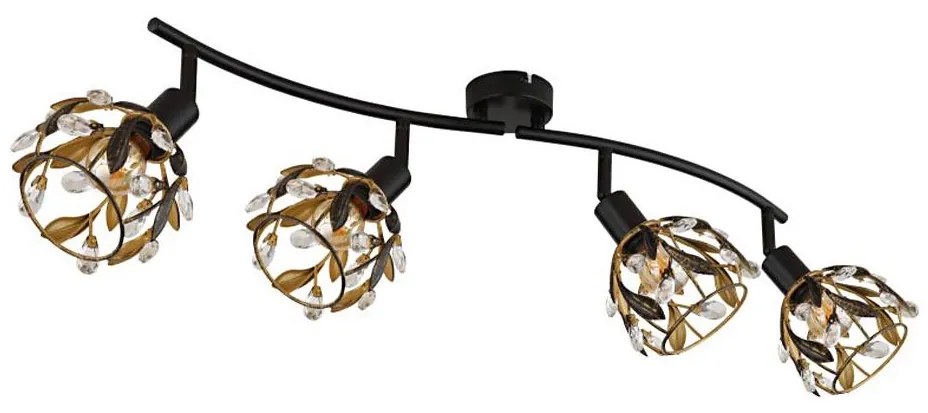 Globo 15759-4 - Spotlámpa MIKA 4xE14/25W/230V