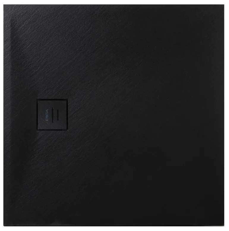 Erga Hyper, SMC zuhanytálca 150x80x2,6 cm + szifon, fekete matt, ERG-V06-SMC-8015S-BK