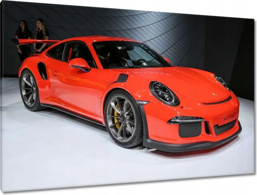 Vászonkép 120x80 Piros Porsche