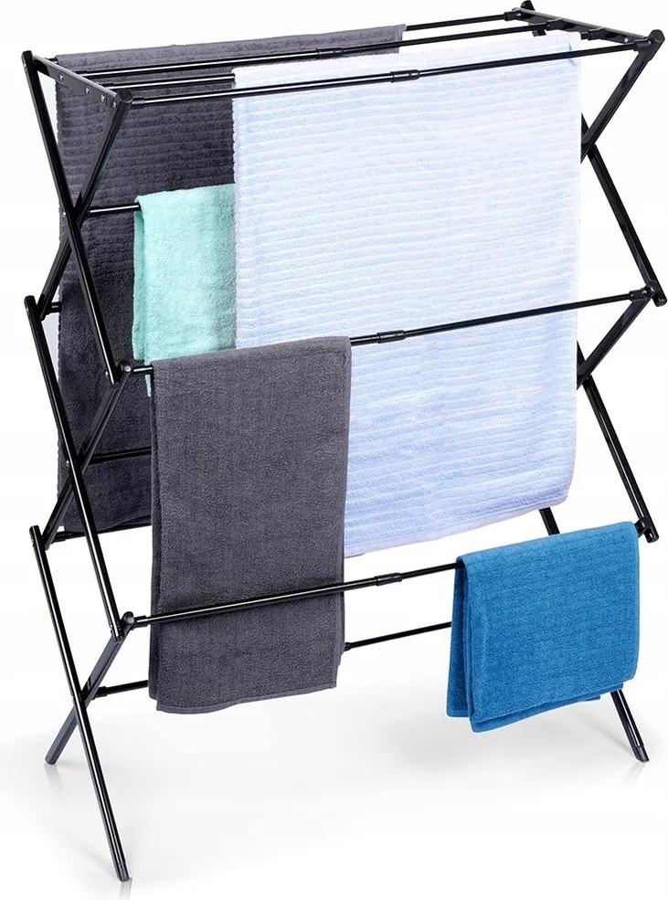 Emeletes függőleges ruhaszárító erkély padló fehérnemű