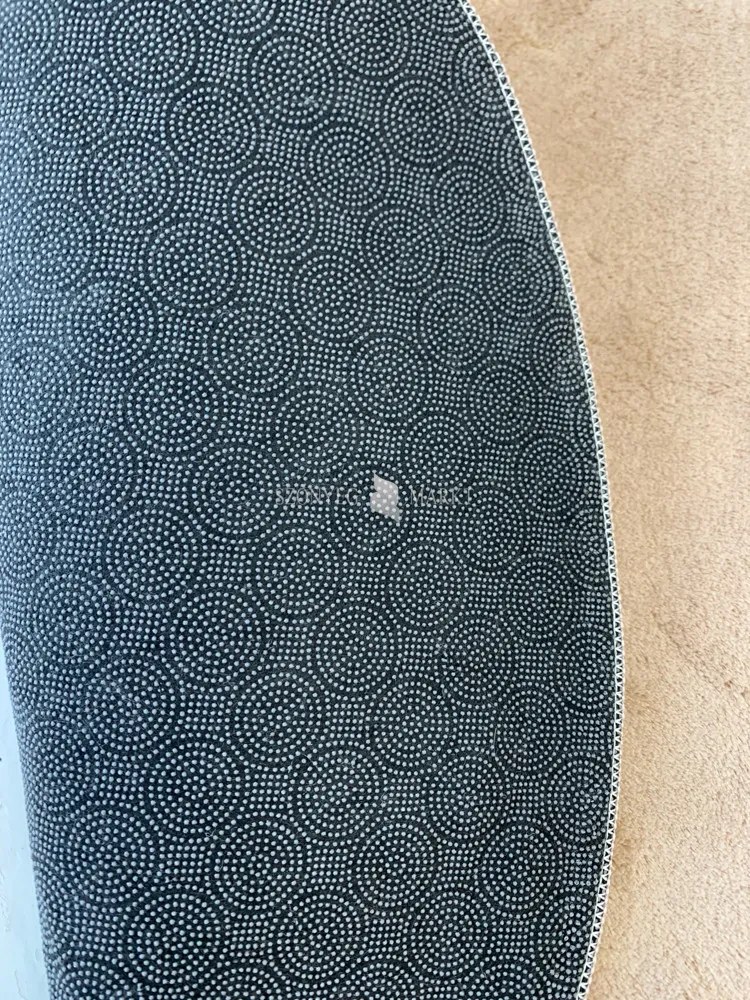 Royal Shaggy kerek Szőnyeg 252 Sötét bézs 67x67