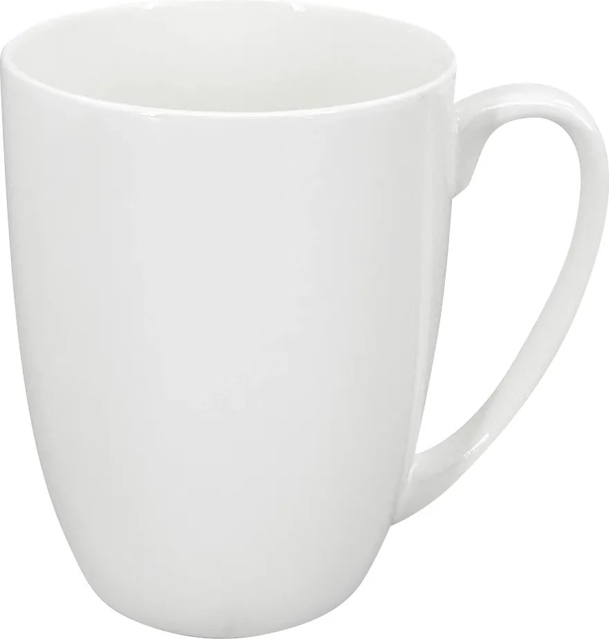 Porcelán bögre Luna 350 ml, fehér