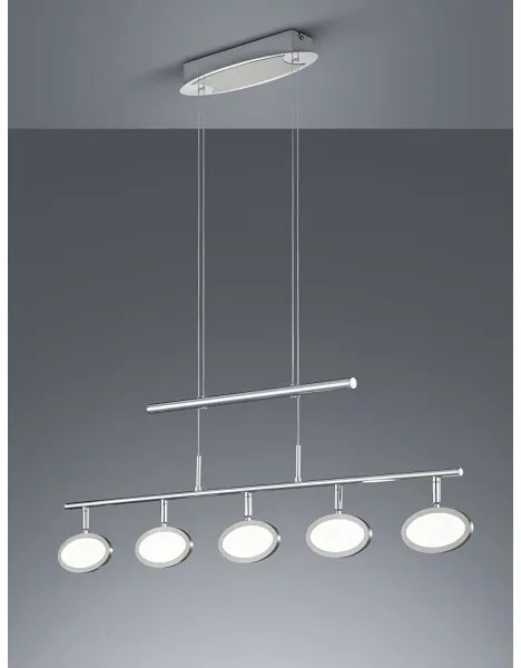 Trio - LED Csillár zsinóron DUELLANT 5xLED/4,3W/230V