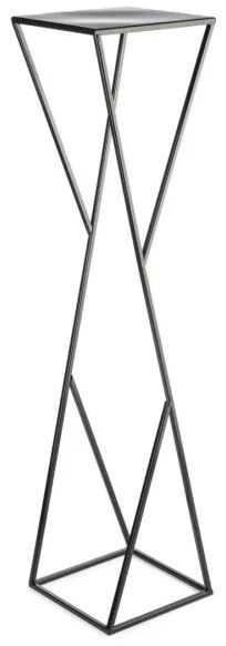 LOFT virágtartó állvány 100x23,5 cm fekete