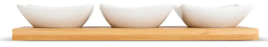 Lamart LT9217 4 részes Bamboo tálkészlet, 26 x 8cm