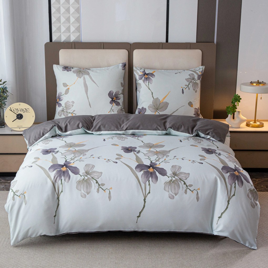 Mikroflanel ágynemű MERODI színes Ágyneműhuzat mérete: 2 db 70 x 90 cm | 200 x 220 cm