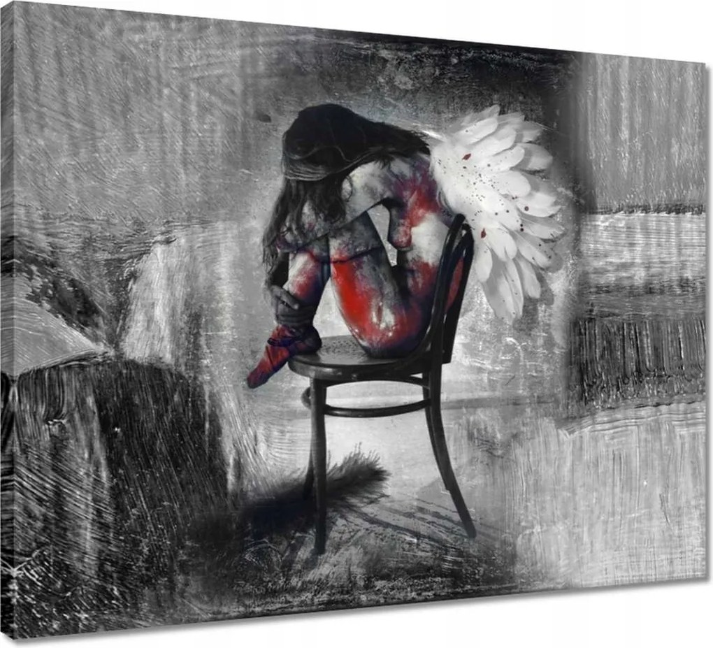 Vászonkép 50x40 Angyal lány