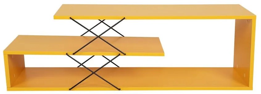 TV szekrény Zigzag - Sárga