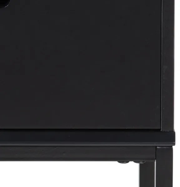 CARLY éjjeliszekrény antracit színben