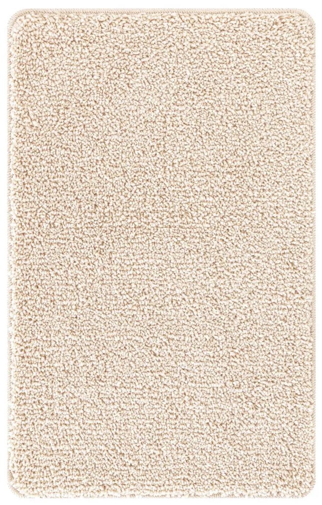 Csúszásmentes Fürdőszőnyeg Krém 50 x 80 cm PP