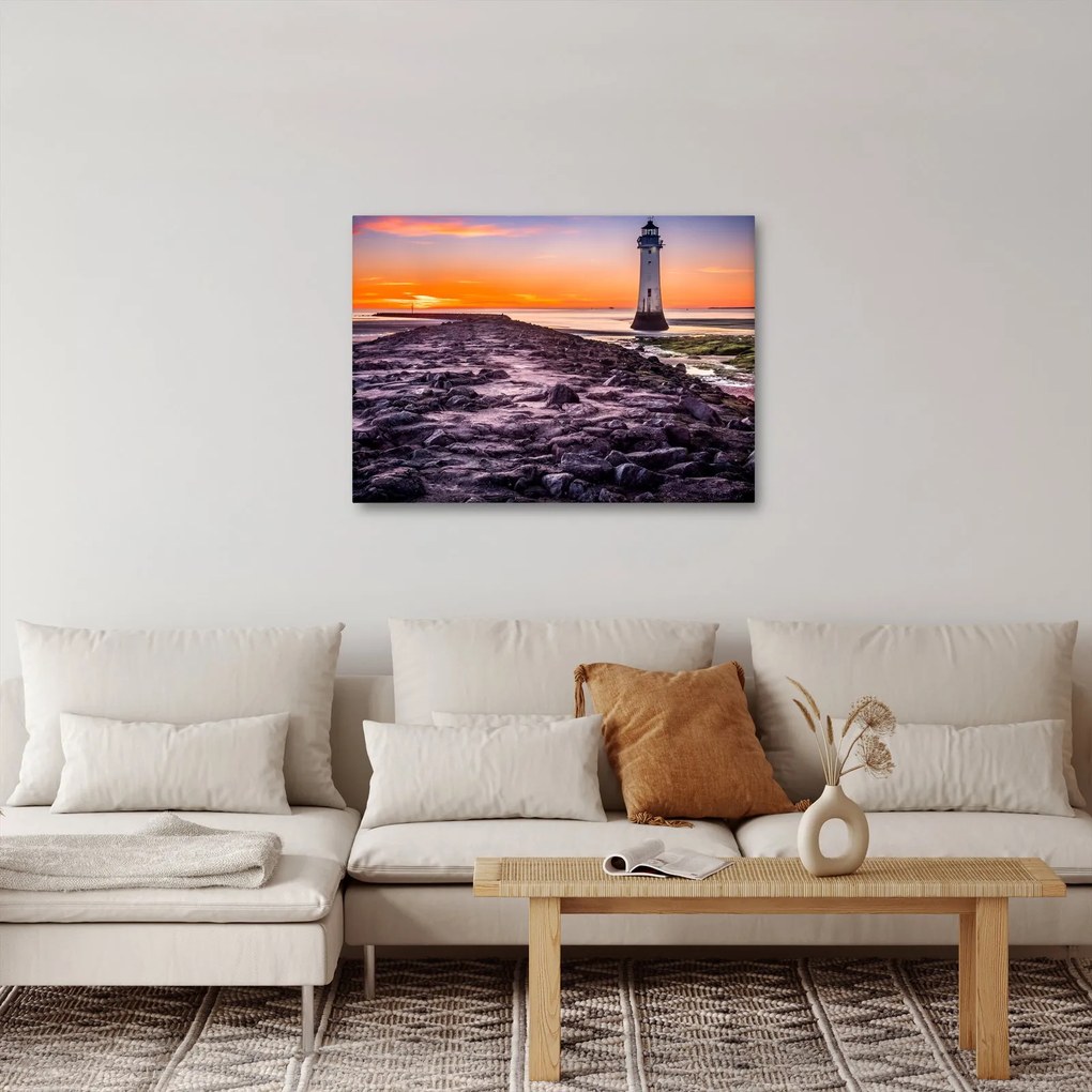 Világítótorony képe (70x50 cm)