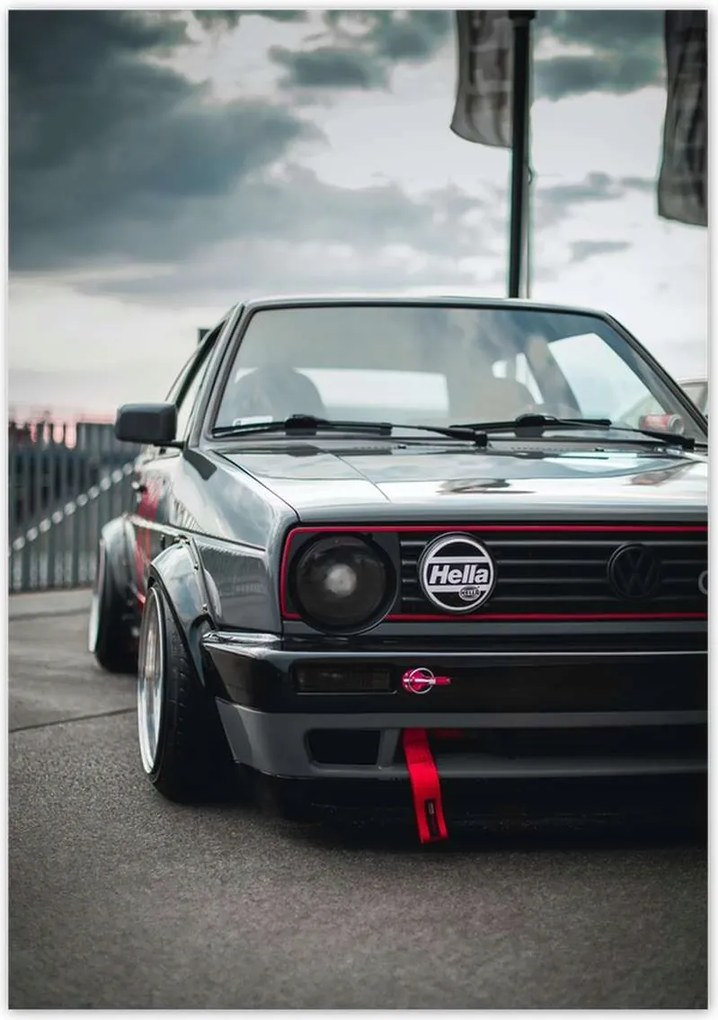 Poszterek 70x100 Volkswagen Golf 2 Dupla