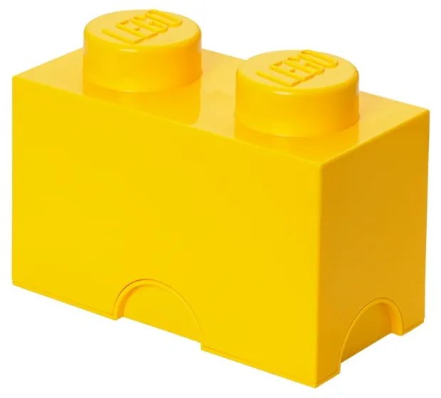 Sárga dupla tárolódoboz - LEGO®