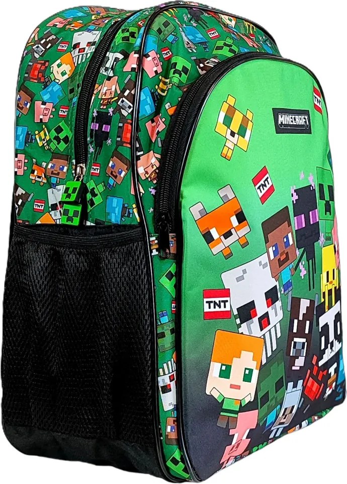 Minecraft Characters iskolatáska, táska 40 cm
