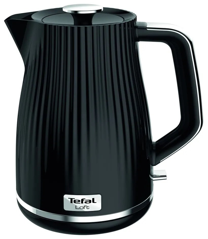 Fekete vízforraló 1,7 l Loft KO250830 – Tefal