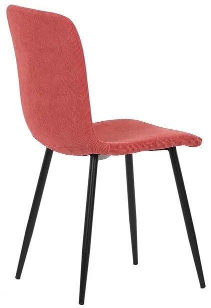 Piros Kordbársony Étkezőszék. DCL-964 RED2