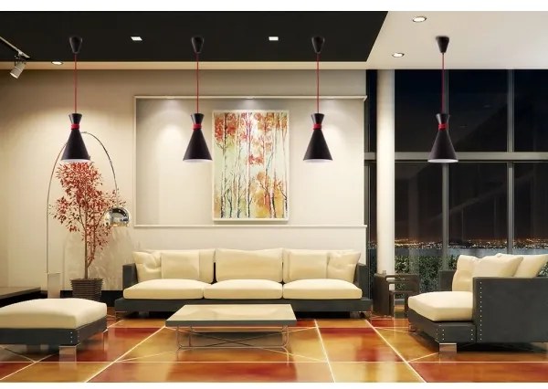 Csillár zsinóron TOKYO 1xE27/60W/230V