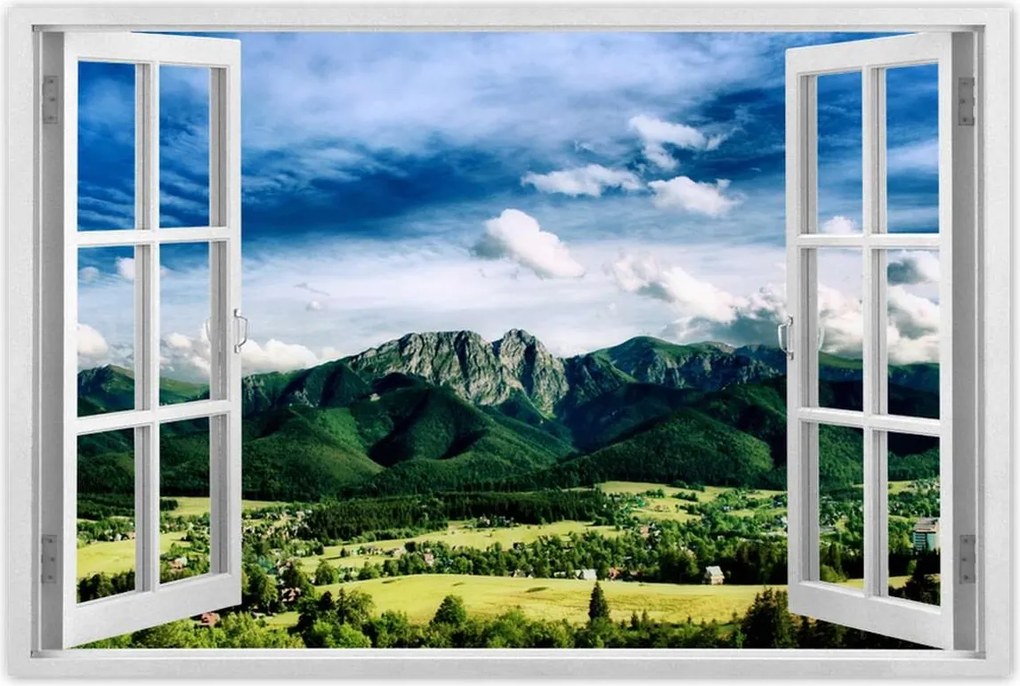 Poszterek 90x60 Tátra Panoráma Tájkép