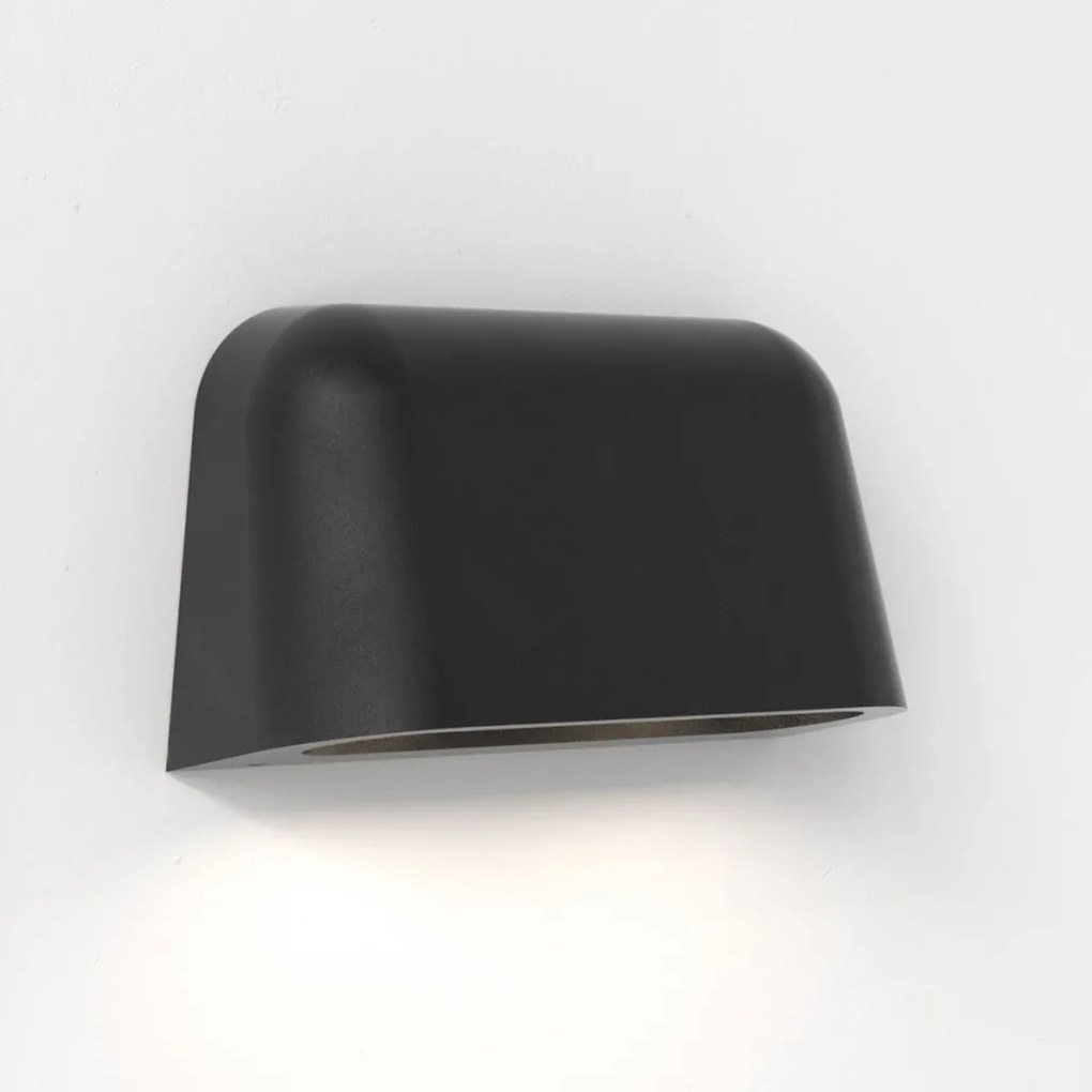 ASTRO LIGHTING 1317018 MAST Modern Kültéri Fali Lámpa Fekete Struktúra GU10, LED IP44
