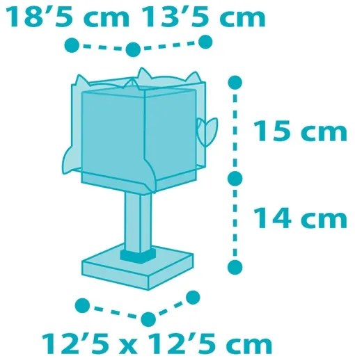 Dalber 64391 - Gyereklámpa LITTLE OWL 1xE14/8W/230V