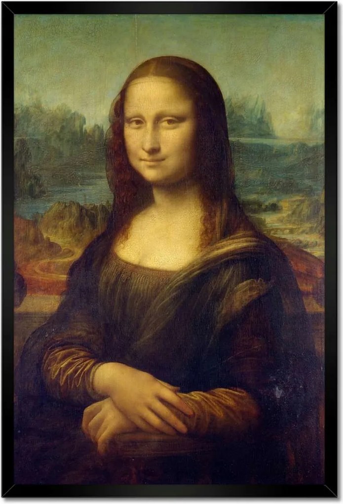 Poszterek keretben 40x60 Mona Lisa