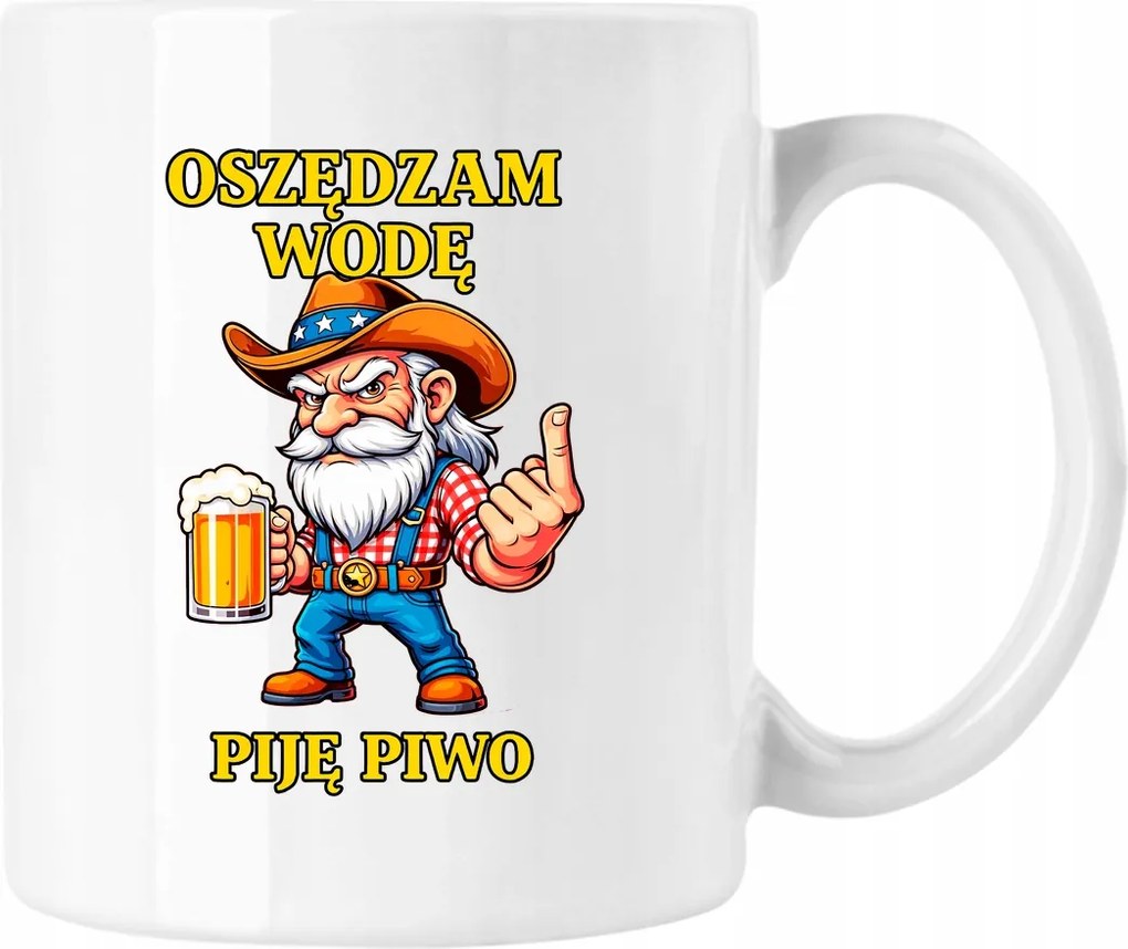 Bögre Takarékoskodom A Vízzel Iszom Sör Fehér 330ml