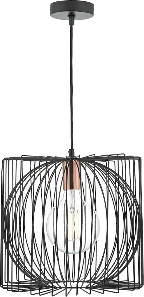 Dar Lighting TAPLOW TAP0122 Függőlámpa 1x60W/E27