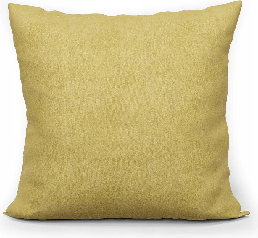 Dekoratív párnahuzat Milas egyszínű 40x40 s14 világos olíva