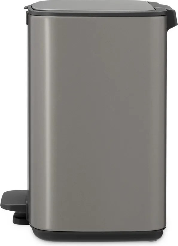 Szürke acél pedálos szemetes 7 l Bo – Brabantia