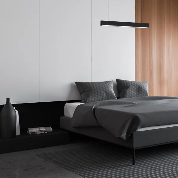 LUNGO T8 lógó 1xG13/9W/230V fekete kábellel