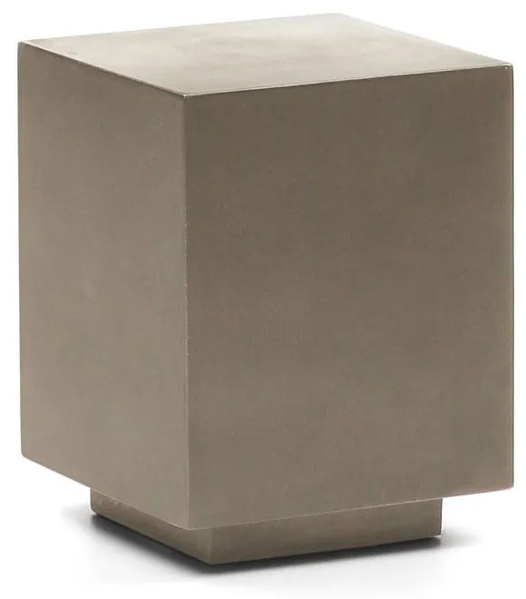 Kerti tárolóasztal 35x35 cm Rustella – Kave Home