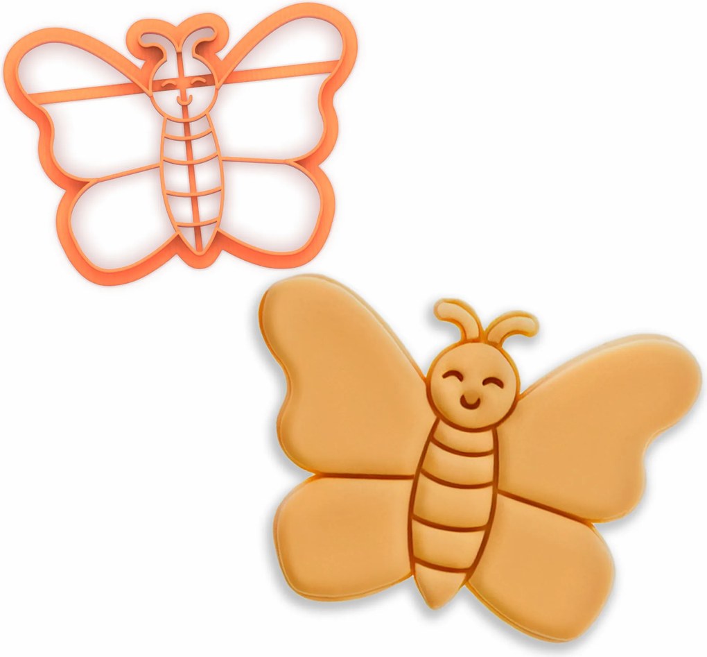 Húsvéti Kekszlyukasztó Prémium Pillangó Vidám húsvét