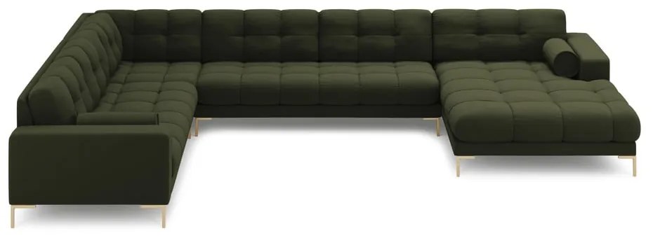 Zöld sarokkanapé (bal oldali) Bali – Cosmopolitan Design