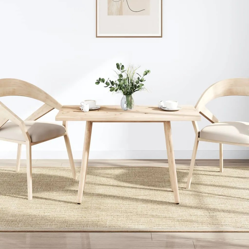 tömör fenyőfa téglalap alakú asztallap 100 x 60 x 2,5 cm