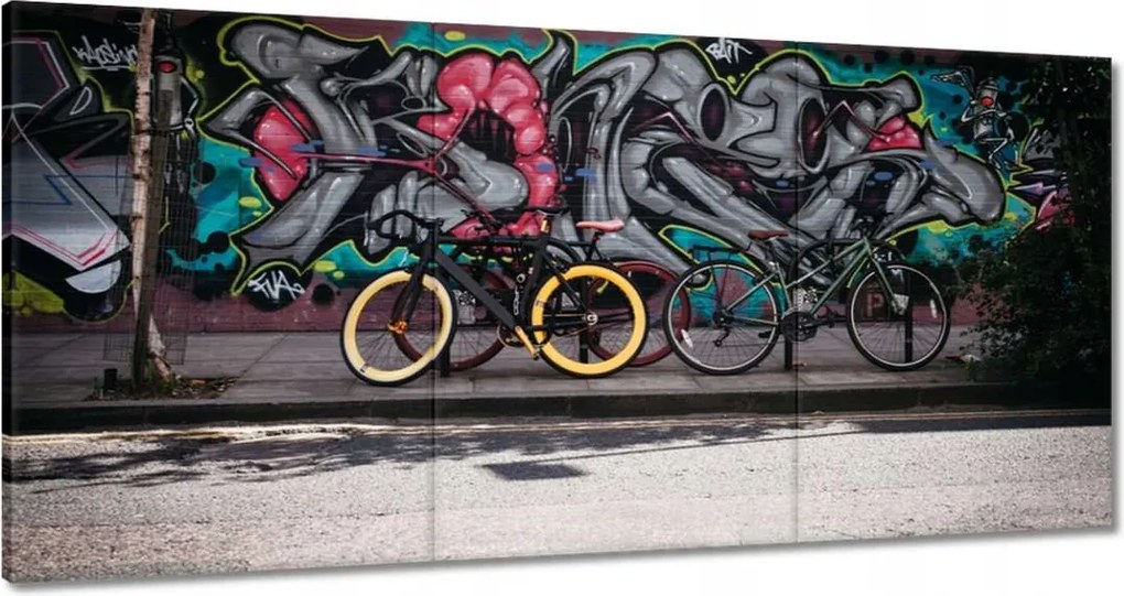 Képek 180x90 Grafiti Kerékpárok Kerékpár