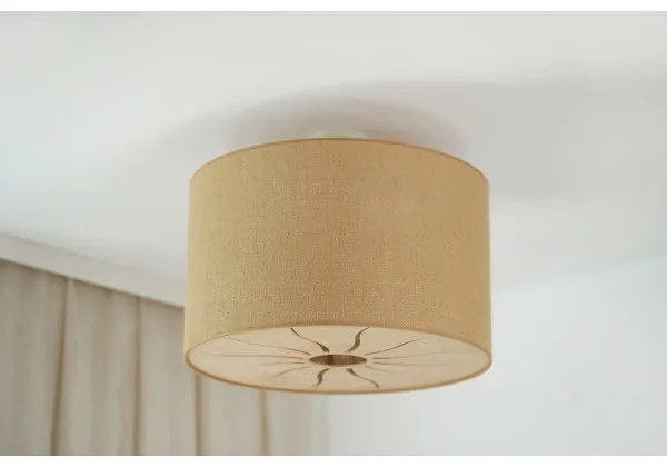 Brilagi - COUNTRY ROLLER mennyezeti lámpa 1xE27/15W/230V, 45 cm, bézs