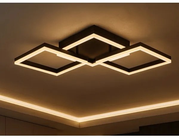 LED dimmelhető mennyezeti lámpa LED/85W/230V 3000-6500K + távirányító