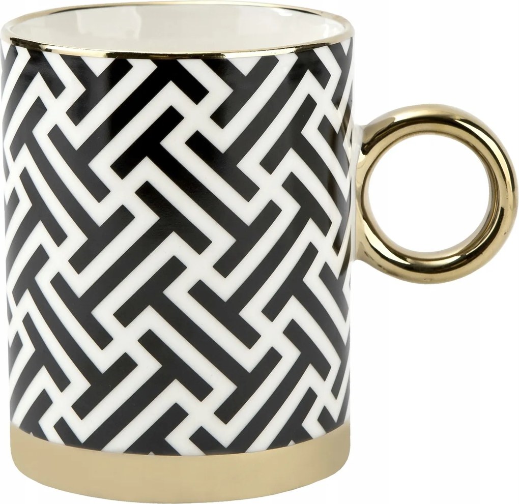 Porcelán bögre 350 ml Gold Dream dek. II magas