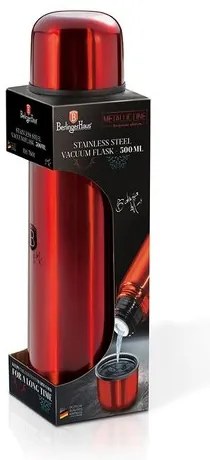 Berlinger Haus Burgundy Metallic Line termosz, 0,5l