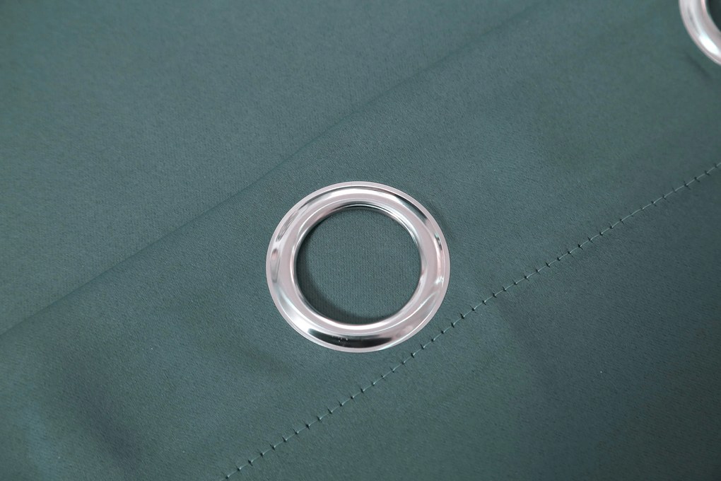 Türkizkék OXFORD függöny 140x250 cm Felfüggesztés: Hullámos sínszalag