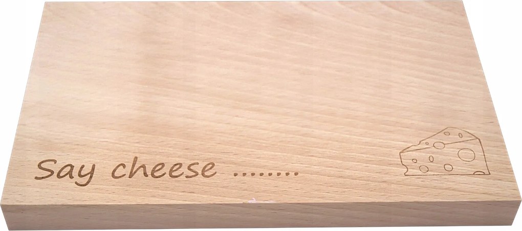 Fa Deszka téglalap alakú 25x15 Tetszőleges Gravírozás bükk