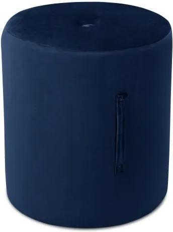 Fiore kék puff, ⌀ 40 cm - Mazzini Sofas