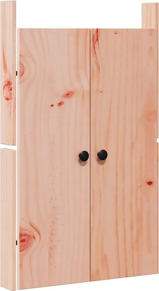 vidaXL Konyhai ajtó Barna 50 x 9 x 82 cm tömör duglászfa