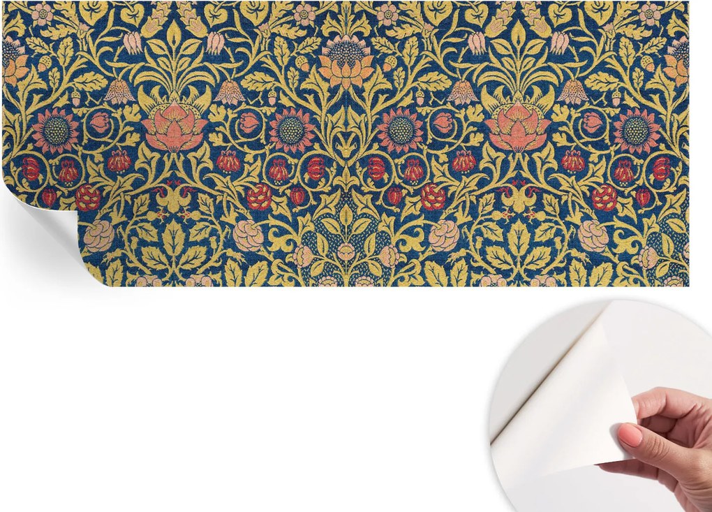 Öntapadós fotótapéta Nappaliba és Hálószobába Virágmintás 250x104