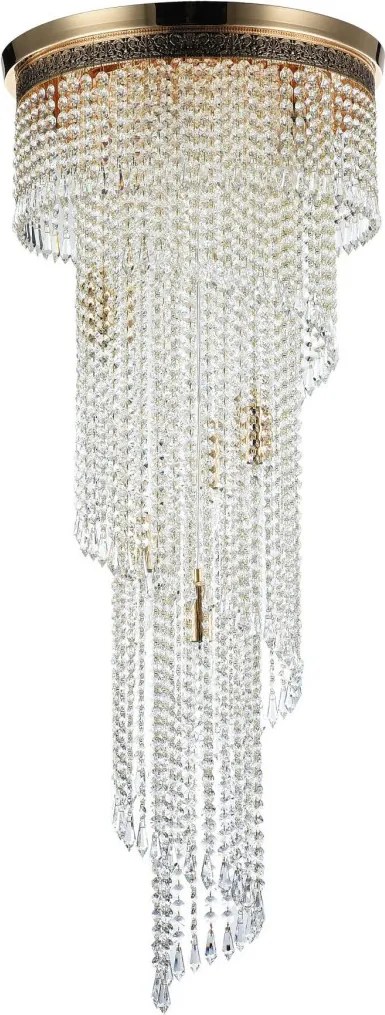 Maytoni CASCADE DIA522-CL-12-G Süllyesztett mennyezeti lámpa 12xE14/60W IP20