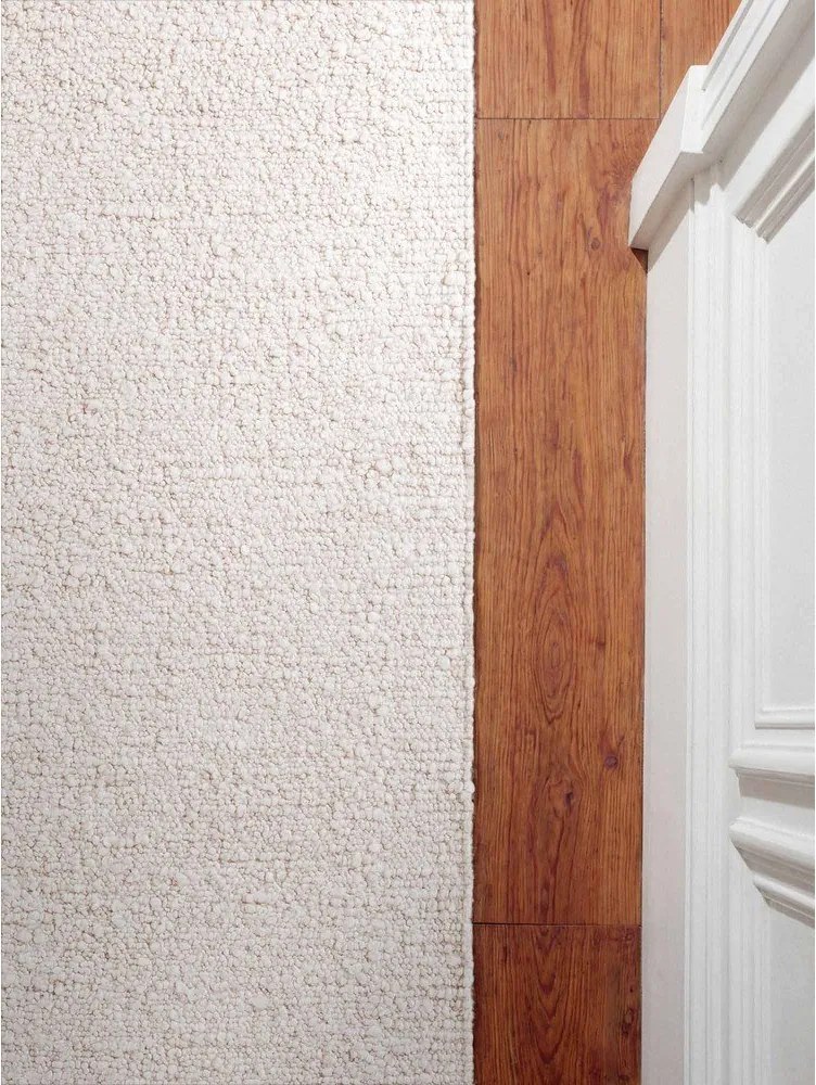 Elefántcsont színű kézi szövésű buklé futószőnyeg 80x200 cm Notting Hill Portobello – Ted Baker