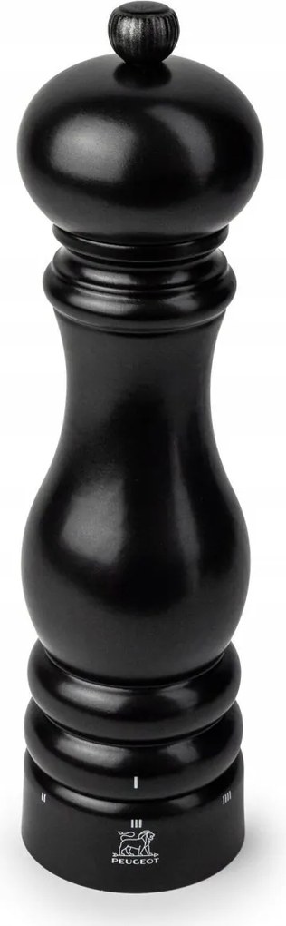 Paris Borsdaráló 22 cm szatén fekete, u-se Peugeot