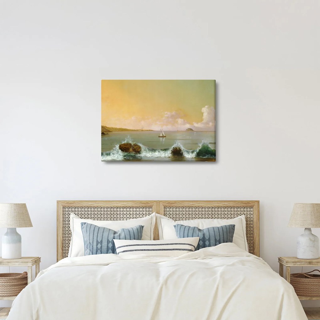 Kép - Martin Johnson Heade, Rio de Janeiro Bay, reprodukciók (70x50 cm)