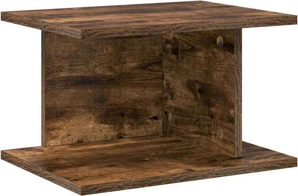 vidaXL Éjjeli asztal Füstölt tölgy 40 x 30 x 25 cm Faanyag